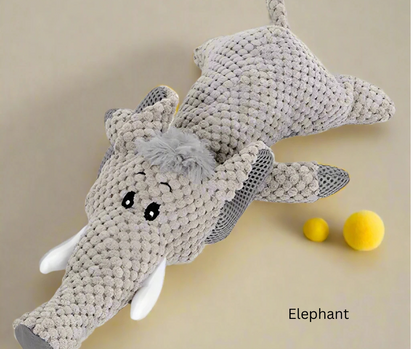 ChewBuddy Plush: Durable Squeak Toy