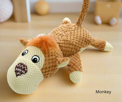 ChewBuddy Plush: Durable Squeak Toy