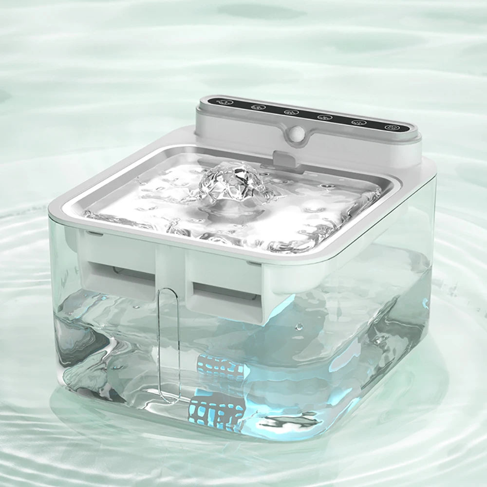 AquaSense Pro: Wireless Pet Water Fountain