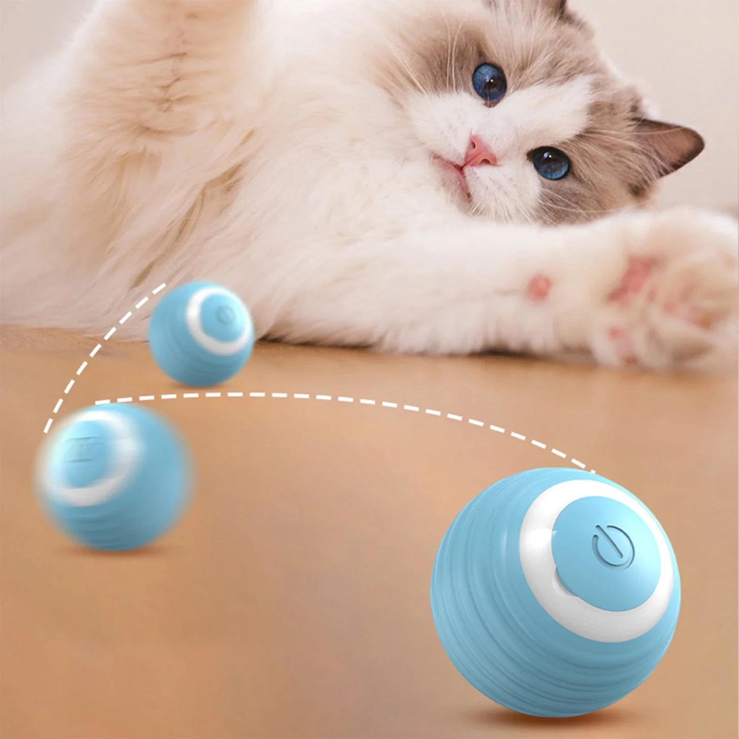 RolliPlay: Automatic Rechargeable Rolling Ball for Interactive Cat Fun