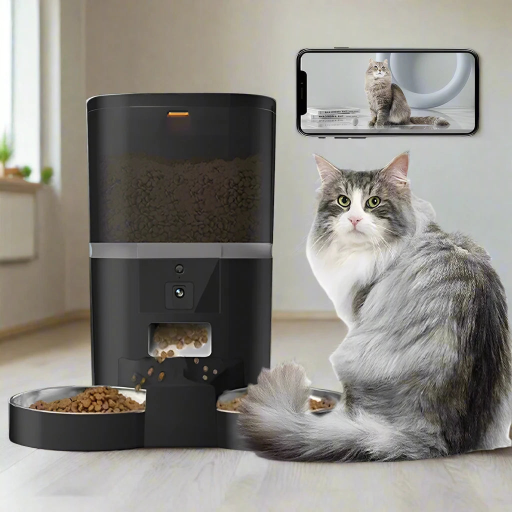 PetWatch Feeder Pro:  Smart Feeder with HD Camera